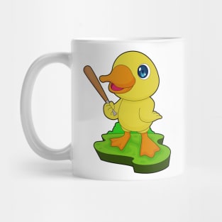 Duck Baseball Baseball bat Sports Mug